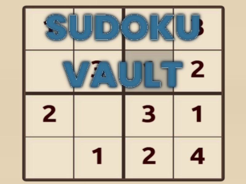 Leikur Sudoku Vault á netinu