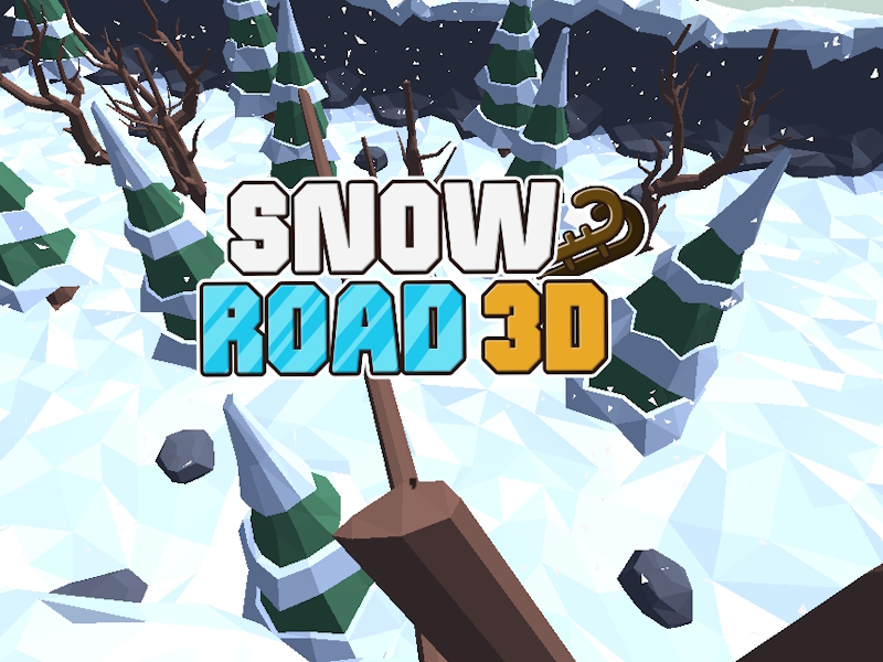 Leikur Snow Road 3d á netinu