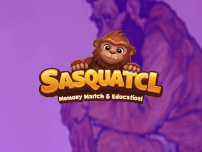Leikur Sasquatch Memory Match & Education á netinu