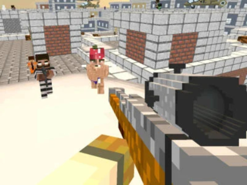 Leikur Noob Sniper 3d á netinu