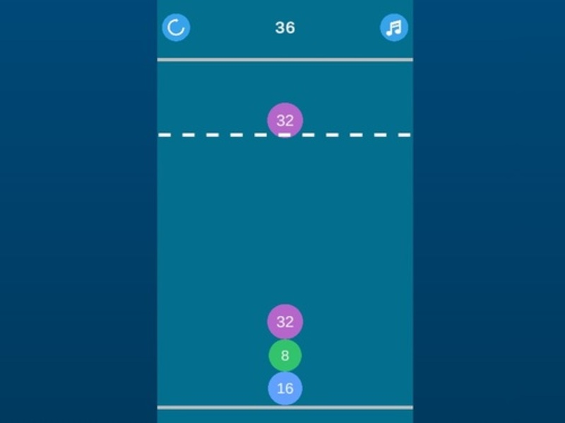 Leikur 2048 Sameina á netinu