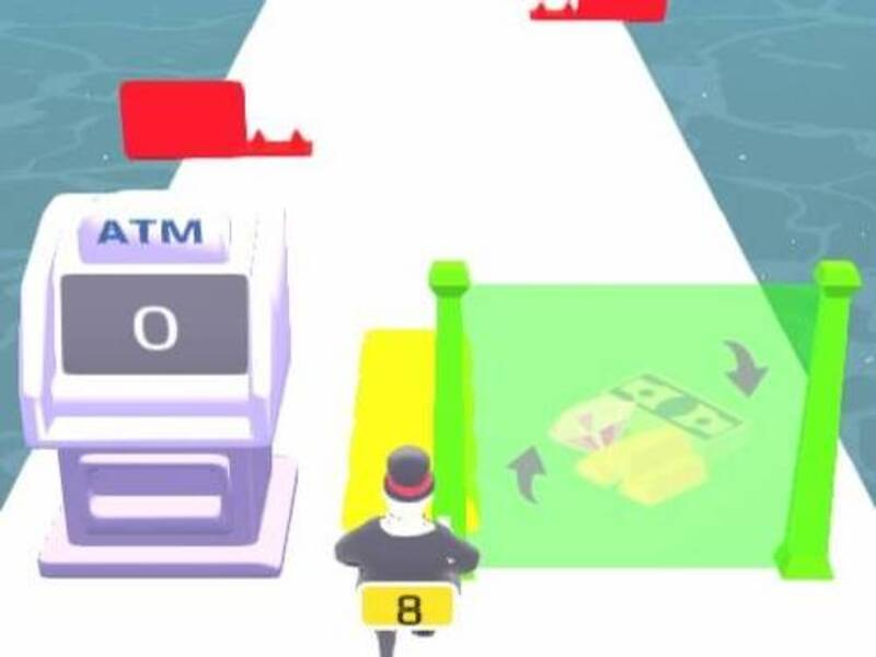 Leikur Money Run ATM áskorun á netinu