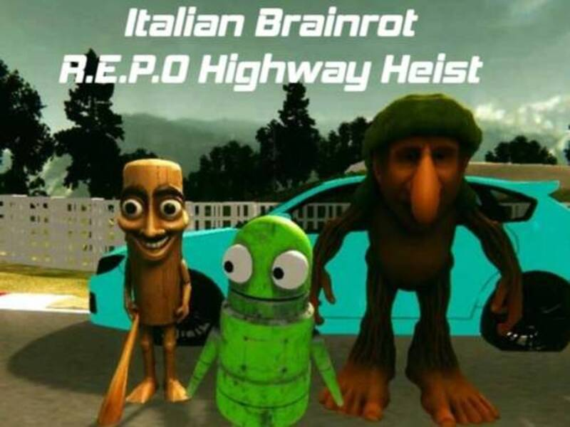 Leikur Ítalski Brainrot R. E. P. O Highway heist á netinu
