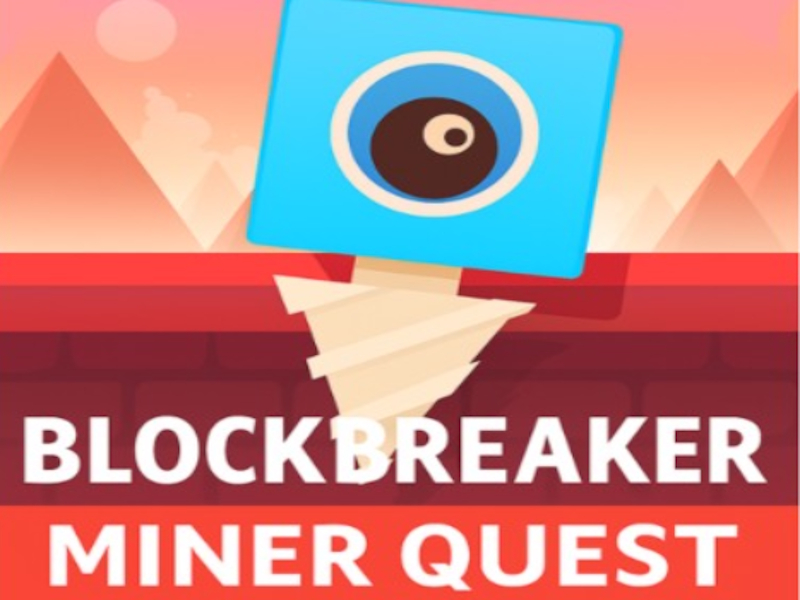 Leikur Block Breaker: Miner Quest á netinu