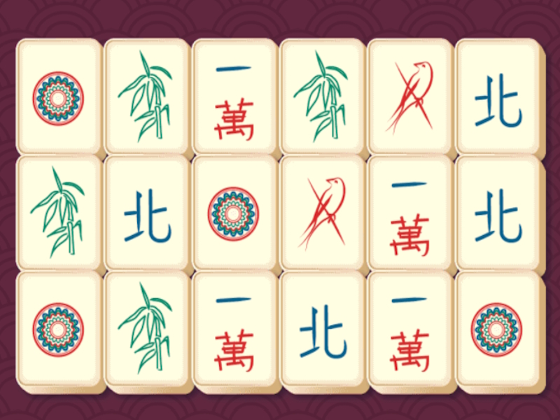 Leikur Mahjong Four Rivers á netinu