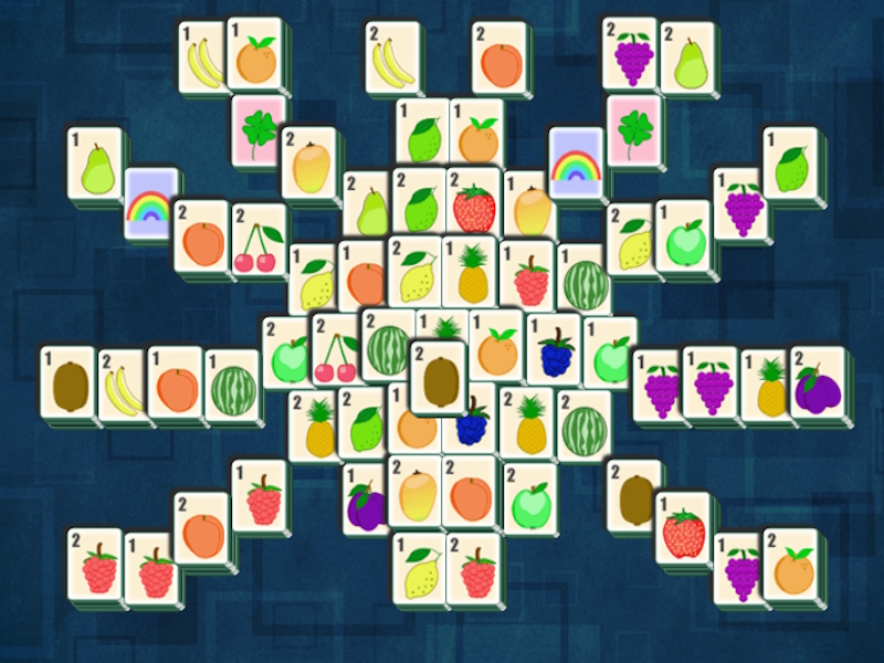Leikur Blue Mahjong HD á netinu