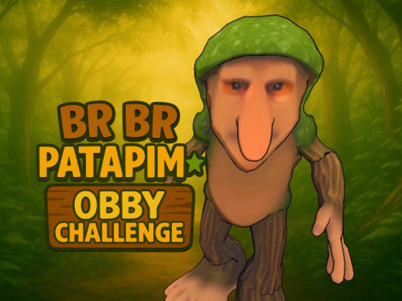 Leikur Br BR Patapim: Obby Challenge á netinu