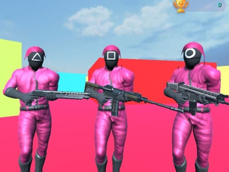 Leikur Squid Games Shooter á netinu