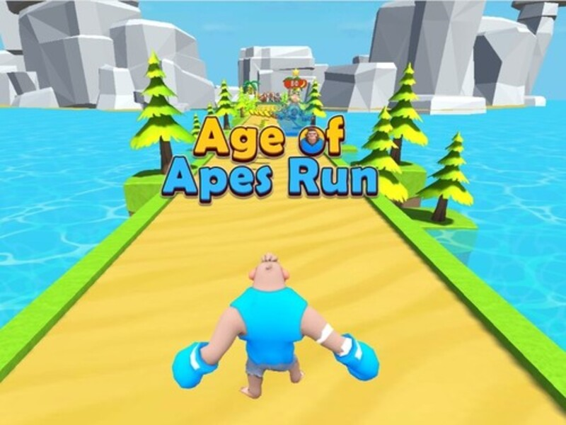 Leikur Age of Apes Run á netinu