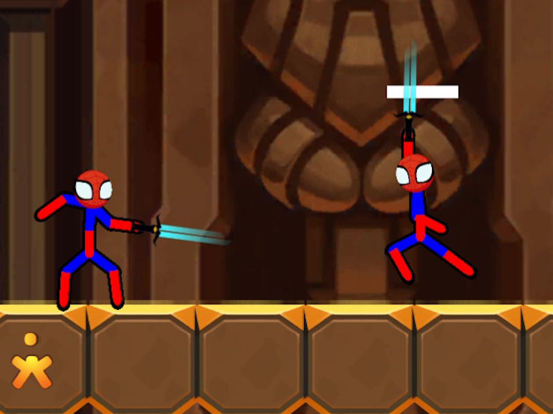 Leikur Stickman bardaga bardaga á netinu