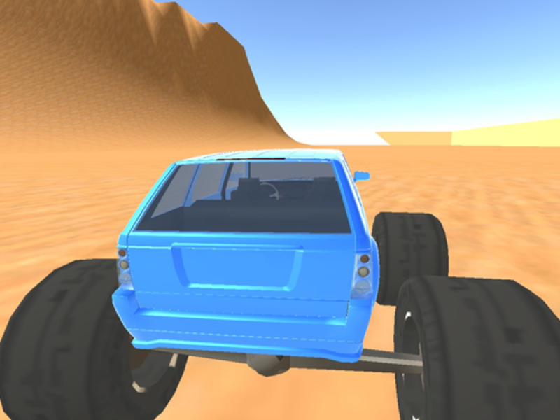 Leikur Lögreglan vs Bandits Monster Truck á netinu