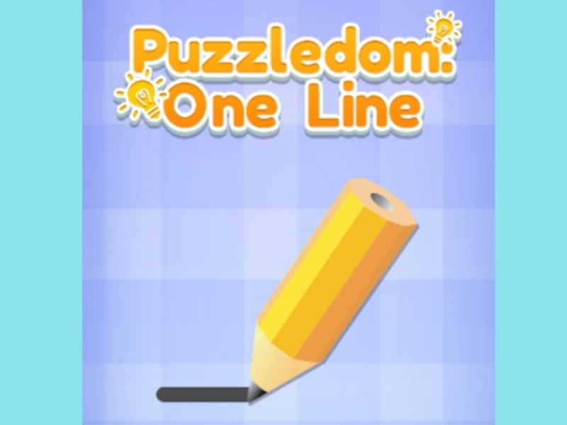 Leikur Puzzledom: ein lína á netinu