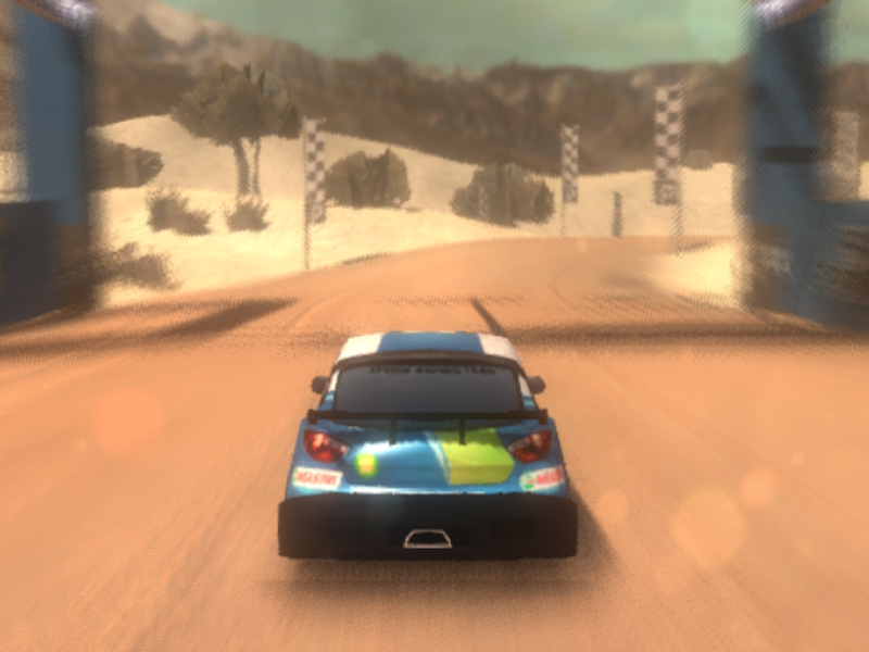 Leikur Rally punktur 5 á netinu