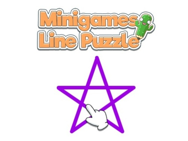 Leikur Minigames Line Puzzle á netinu