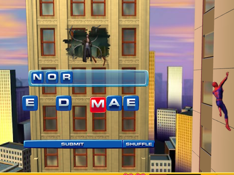 Leikur Spider-Man 2 Web of Words á netinu