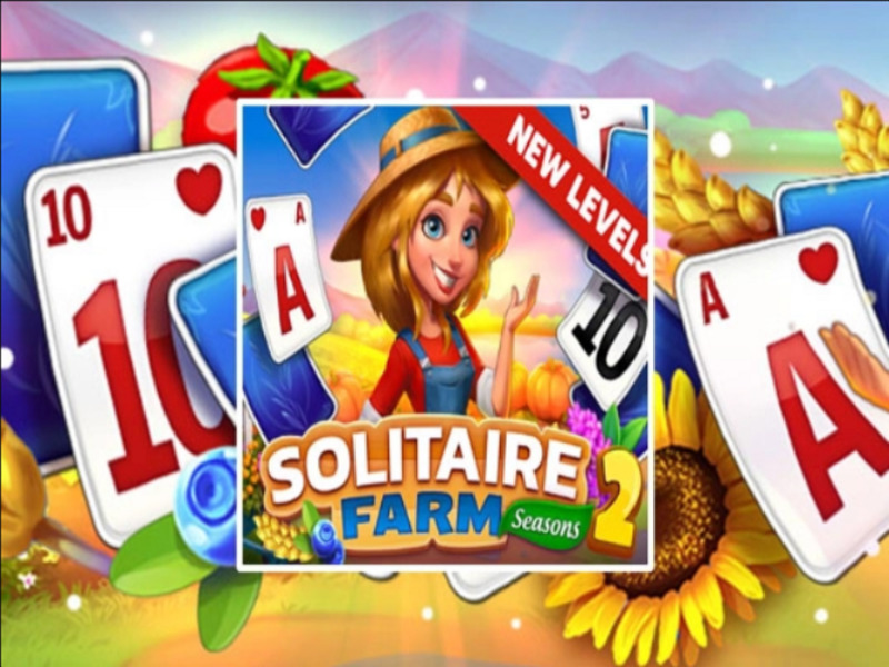 Leikur Solitaire Farm Seasons 2 á netinu